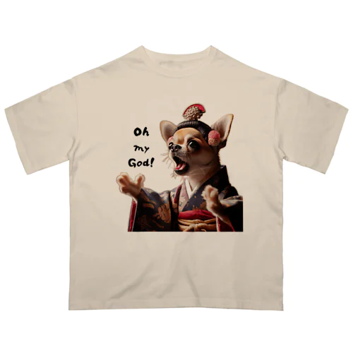 太夫犬 オーバーサイズTシャツ