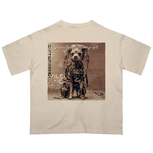 Vintage Dogs Collection 02_B オーバーサイズTシャツ