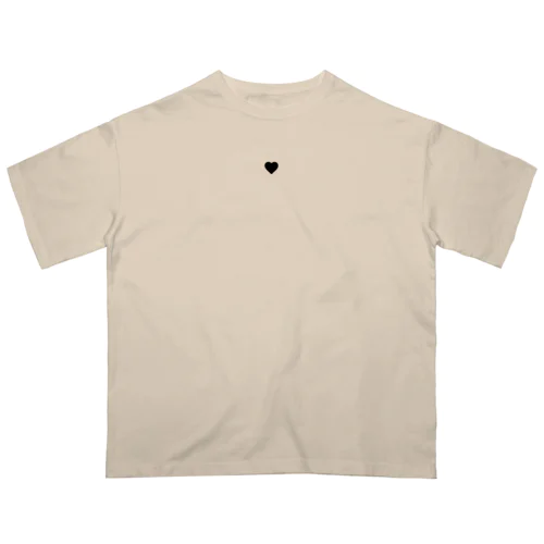 heart オーバーサイズTシャツ