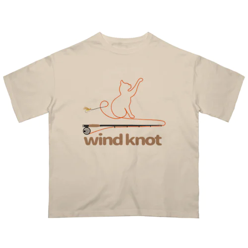 wind knot オーバーサイズTシャツ