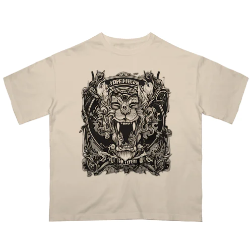 獅子の怒り Oversized T-Shirt