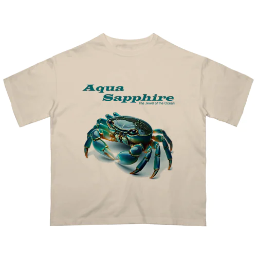 Aqua Sapphire Ⅱ オーバーサイズTシャツ