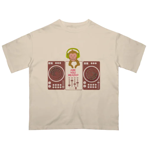 DJ TypeA オーバーサイズTシャツ