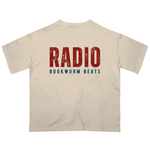 Radio: Bookworm Beats オーバーサイズTシャツ