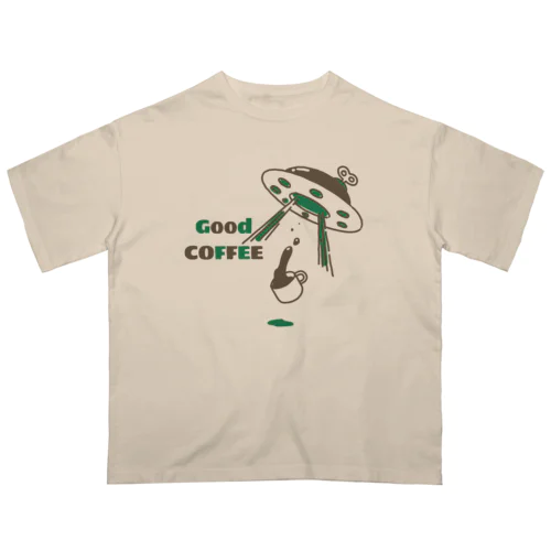 おいしいコーヒー オーバーサイズTシャツ