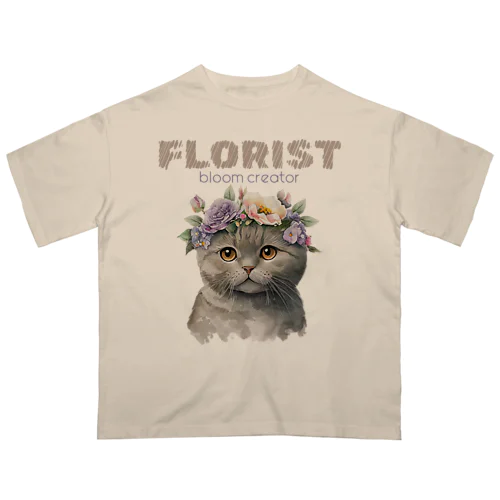 花屋(Florist: Bloom Creator) オーバーサイズTシャツ