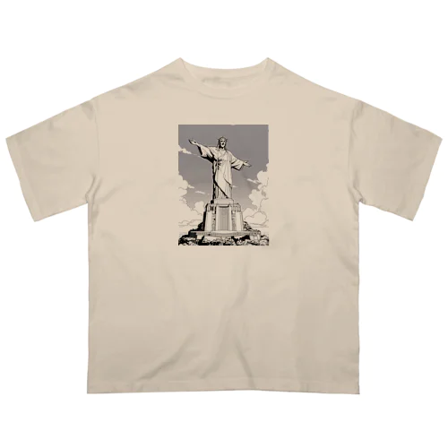 コルコバードのキリスト像 Oversized T-Shirt