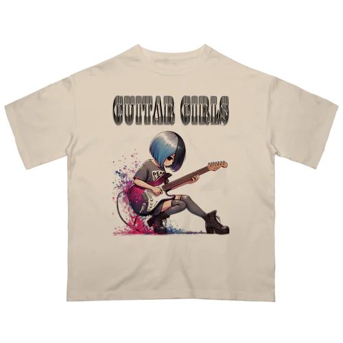 GUITAR GIRLS 11 Oversized T-Shirt