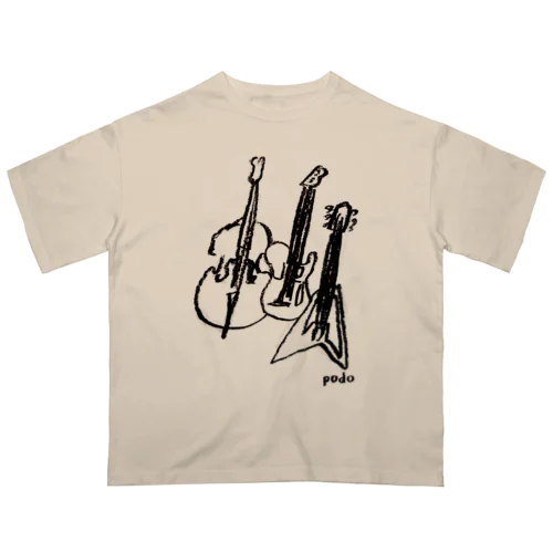 楽器 Oversized T-Shirt