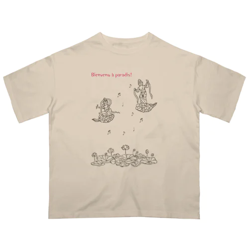 paradise オーバーサイズTシャツ