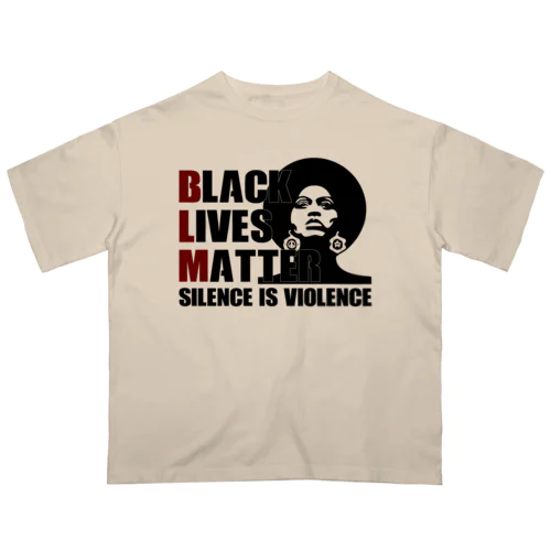 BLM オーバーサイズTシャツ