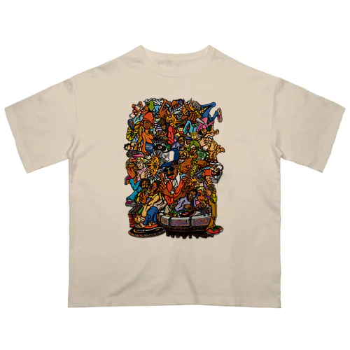 Old School Hip Hop Oversized T-Shirt