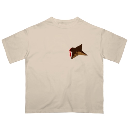 サクッと手裏剣 Oversized T-Shirt