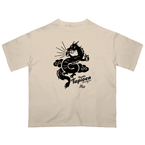 ダブルタピオカドラゴン Oversized T-Shirt