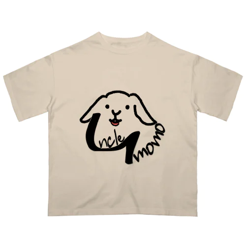【uncle momo】ロゴ オーバーサイズTシャツ