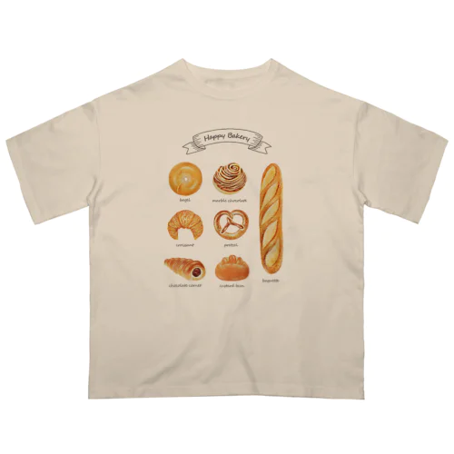 Happy Bakery Oversized T-Shirt