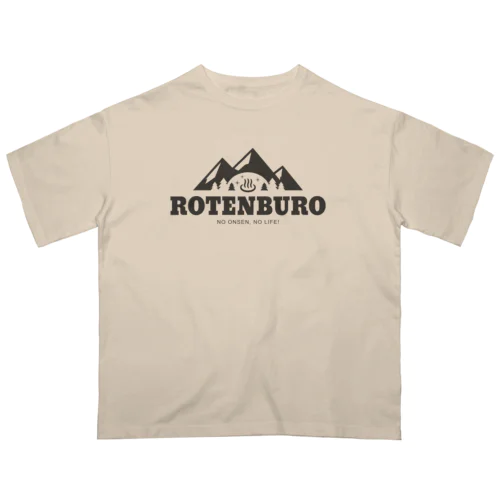 ROTENBURO(ダークグレー) オーバーサイズTシャツ