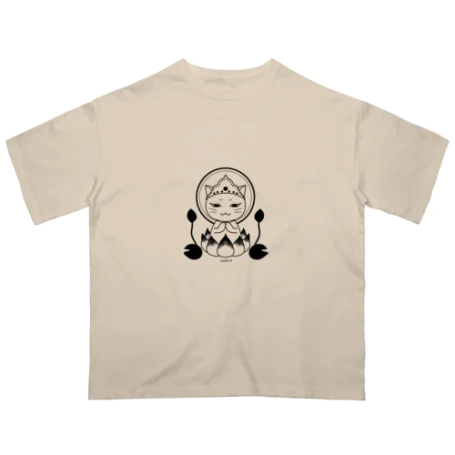 猫観音 Oversized T-Shirt