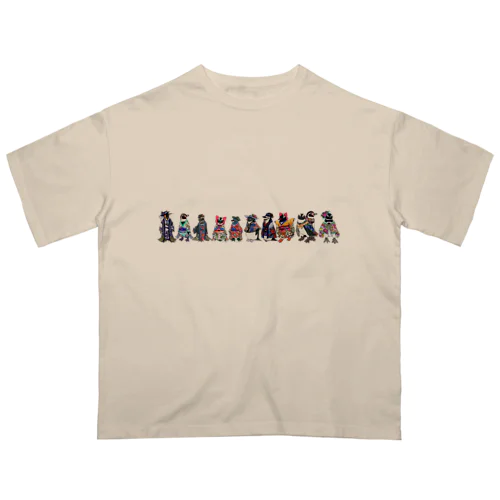 Kimono Penguins Dream Team オーバーサイズTシャツ