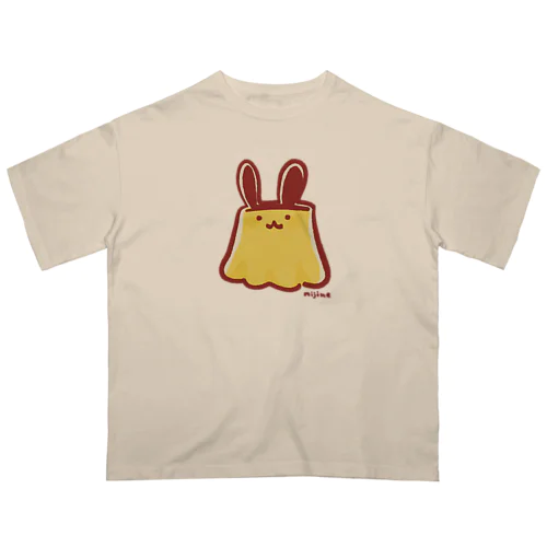 うさぎのプリン オーバーサイズTシャツ