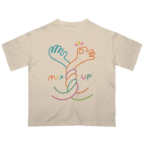 MIX UP オーバーサイズTシャツ