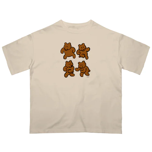 クマたち Oversized T-Shirt