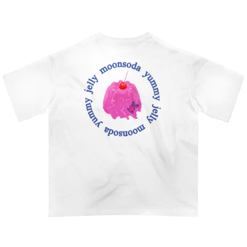 melting jelly-pink Oversized T-Shirt