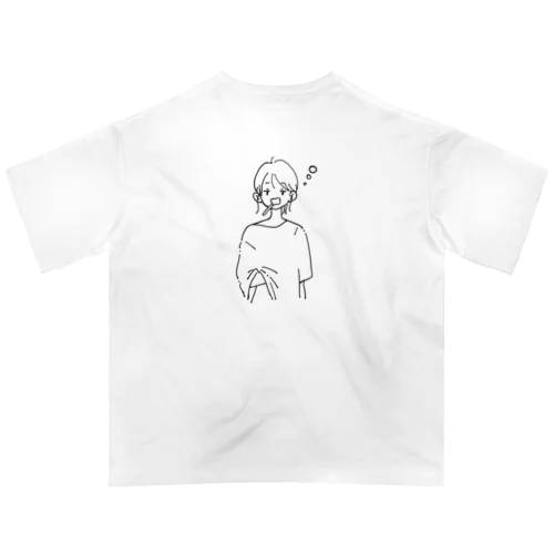 ねむガール(はみがき) オーバーサイズTシャツ
