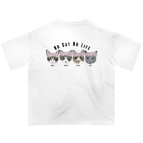 moo& chah & guri & ari オーバーサイズTシャツ