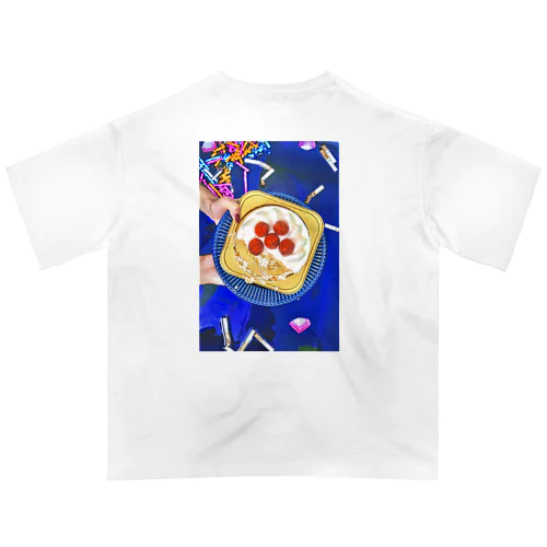 HAPPY FUCKING CAKE オーバーサイズTシャツ