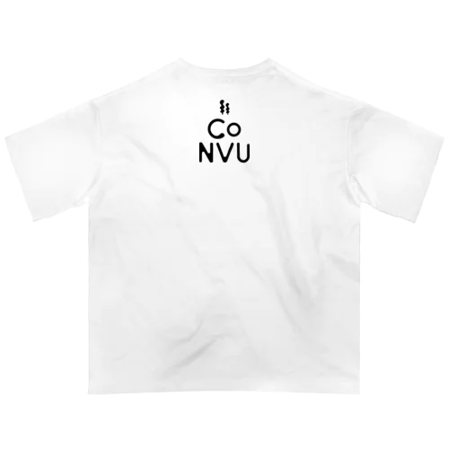 CoNVU（ロゴのみ） オリジナルグッズ オーバーサイズTシャツ