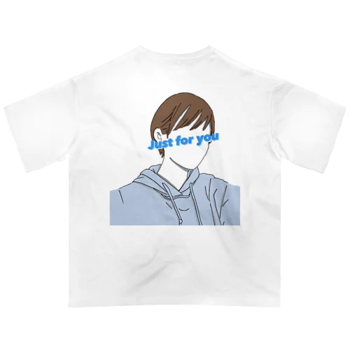 JUST for YOU ロゴ入り Oversized T-Shirt