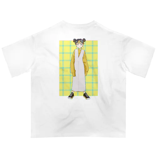 春(YELLOW) オーバーサイズTシャツ