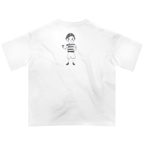 なんでも頑張る君！ Oversized T-Shirt