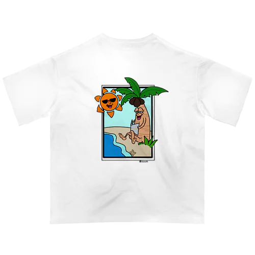 palm tree&sun オーバーサイズTシャツ