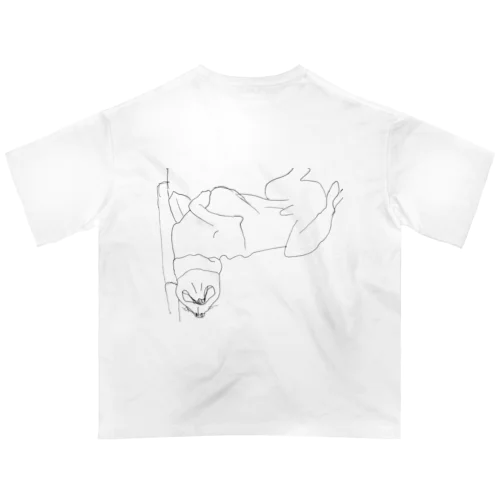 しらっＴ（お狐） オーバーサイズTシャツ