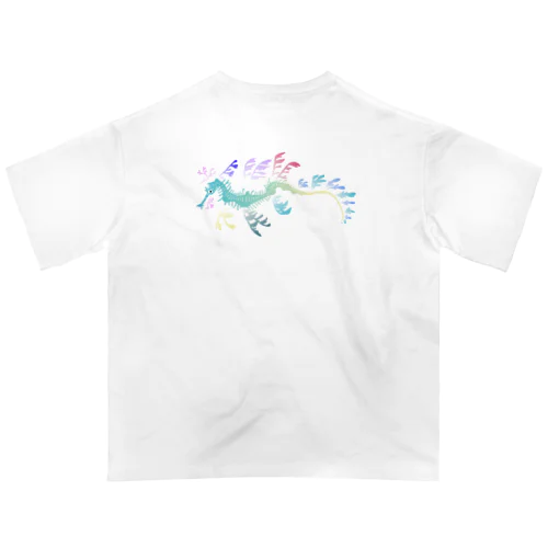 リーフィーシードラゴン　カラフル Oversized T-Shirt