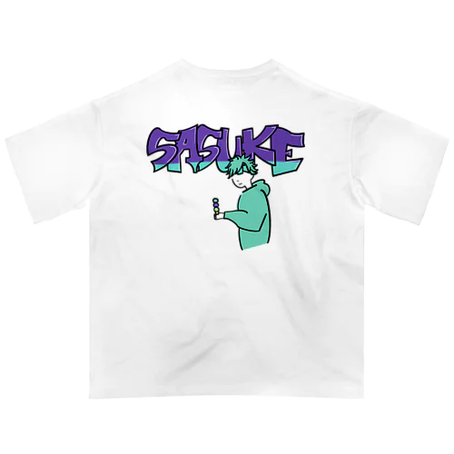 スイーツ大好きSASUKEくん Oversized T-Shirt