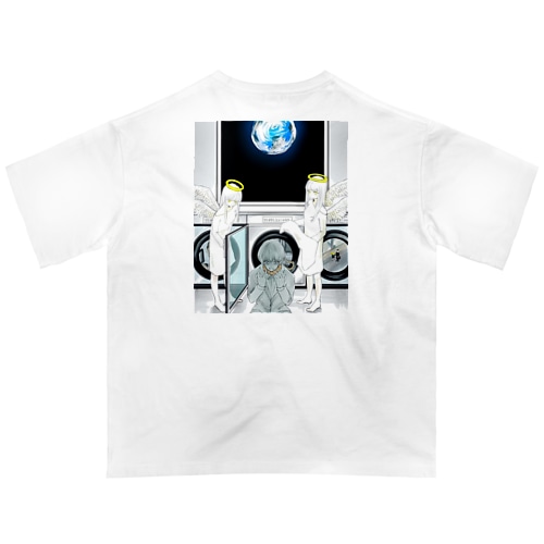 ようこそこちら側へ Oversized T-Shirt
