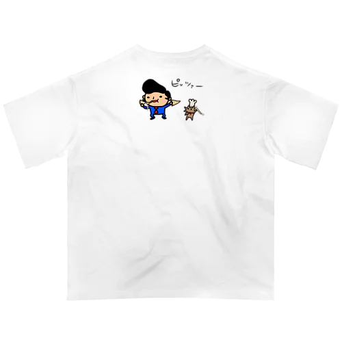 パザピザプザペザポザ。。 Oversized T-Shirt