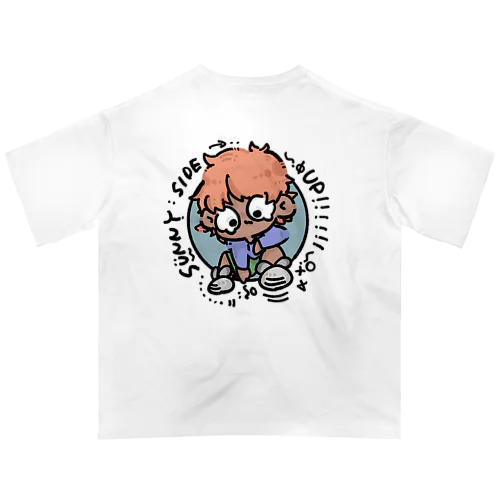 Sunny Side Up バックプリント T  オーバーサイズTシャツ