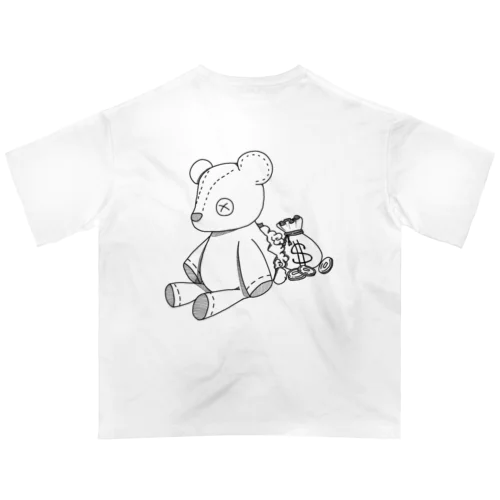 てでぃ-カクシゴト- 黒 オーバーサイズTシャツ