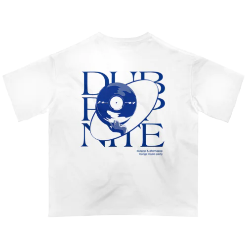 DPN11 / OVER SIZE TEE (blue nite) Oversized T-Shirt