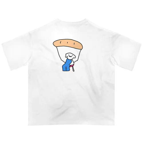 フランスパンぱらしゅーと Oversized T-Shirt