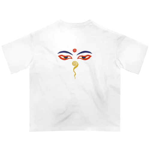 Wisdom Eyes（ブッダの瞳） オーバーサイズTシャツ