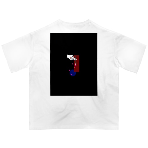 手に花 Oversized T-Shirt