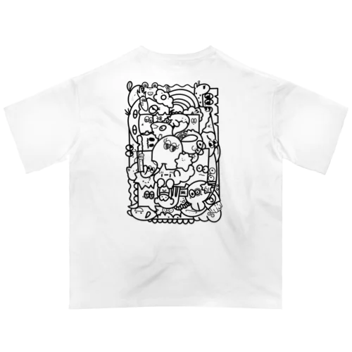 アサネボウ・ザ・ワールド Oversized T-Shirt