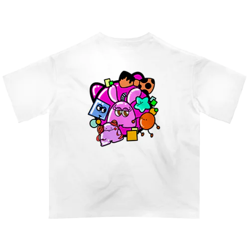 アサネボウ・ザ・カラー Oversized T-Shirt