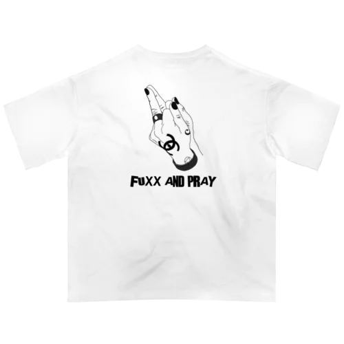 [ Culture Club ] FuXX and Pray Oversized T-sh② オーバーサイズTシャツ