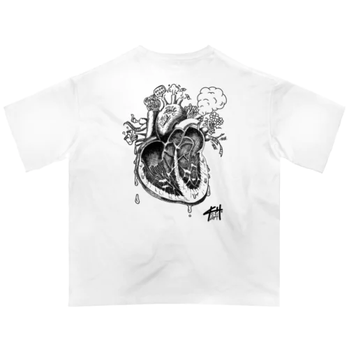 Heart オーバーサイズTシャツ